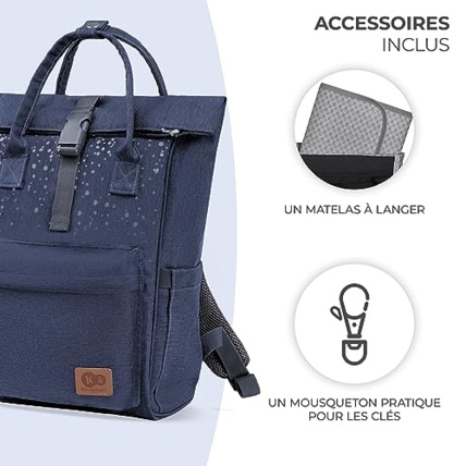 Avis Sac à langer bébé MOONPACK Kinderkraft 7