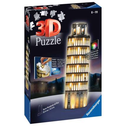 Avis Puzzle Tour de Pise illuminée - de 8 ans RAVENSBURGER 1