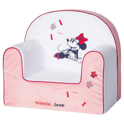 Avis Fauteuil enfant droit en velours Minnie Confettis DISNEY BABY 1