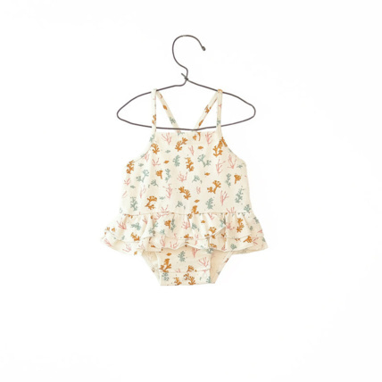 Avis Maillot de bain imprimé à volants Fiber Algas Play Up 1