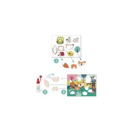Avis Coffret Mes premiers collages DJECO 1