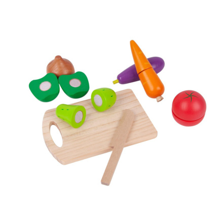 Avis Légumes à couper en bois CARREFOUR WOODEN 1