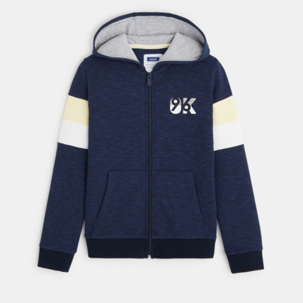 Avis Sweat-shirt à capuche OK 96 bleu garçon OKAIDI 1