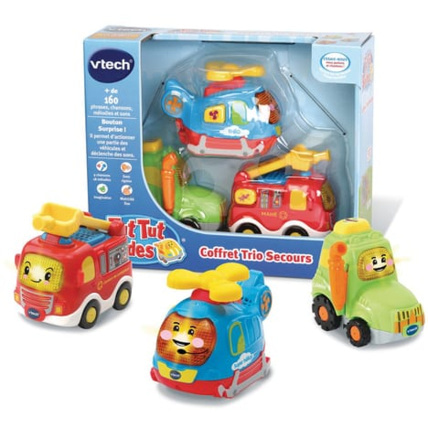 Avis Tut tut Bolides - Coffret trio Secours VTech 1