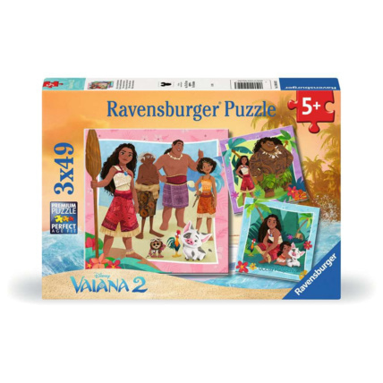 Avis Puzzle Vers de nouvelles aventures / Vaiana - de 5 ans RAVENSBURGER 1