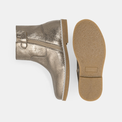 Avis Boots fourrées irisées marron fille OKAIDI 3