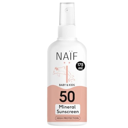 Avis Crème solaire minérale SPF50 pour bébés et enfants Naïf 1