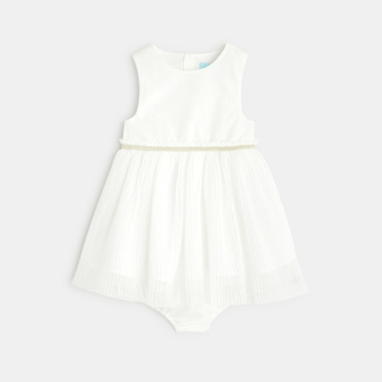 Avis Robe chic bi-matière avec bloomer OBAÏBI 1