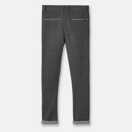 Avis Pantalon en coton piqué gris garçon OKAIDI 2
