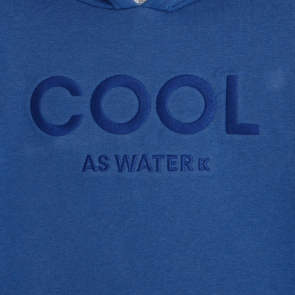 Avis Sweat-shirt à capuche à message bleu garçon OKAIDI 2