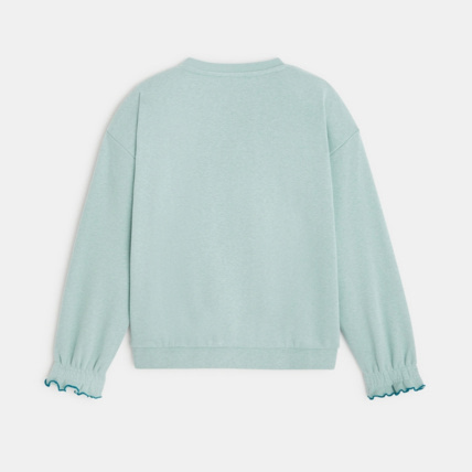 Avis Sweat-shirt original motif toucan vert fille OKAIDI 4