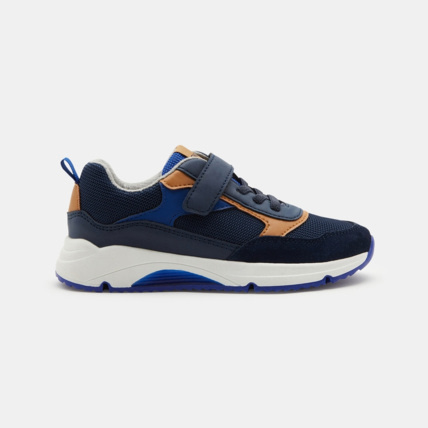 Avis Tennis running style dadshoes à lacets bleues garçon OKAIDI 1