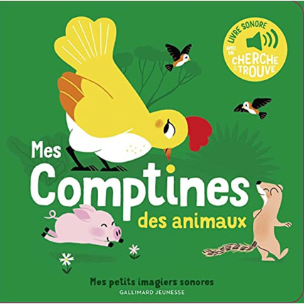 Avis Livre Mes Comptines Des Animaux T1 GALLIMARD JEUNESSE 1