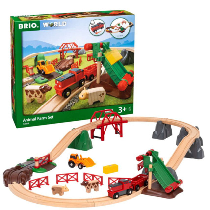 Avis Circuit de la Ferme et Locomotive à pile - de 3 ans BRIO 1
