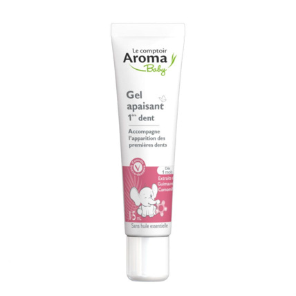 Avis Gel apaisant 1ère dent Le comptoir Aroma 1
