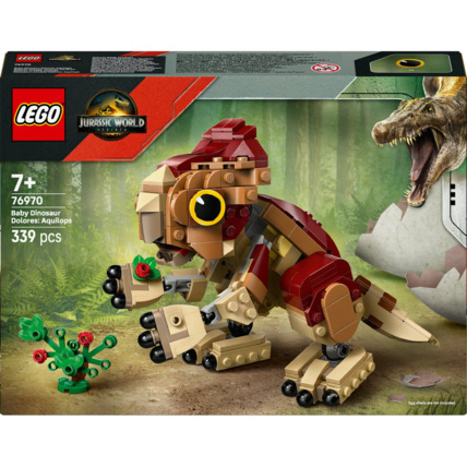 Avis Dolores le bébé aquilops Jurassic World LEGO 1