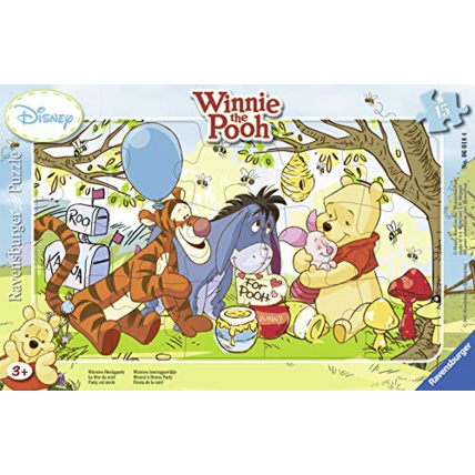 Avis Puzzle - La fête du miel Winnie - Cadre - 15 pièces RAVENSBURGER 1