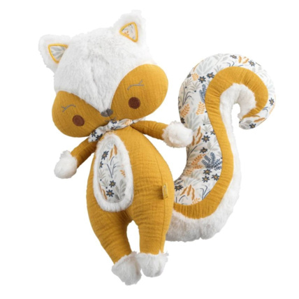 Avis Doudou écureuil en velours Sauthon 1