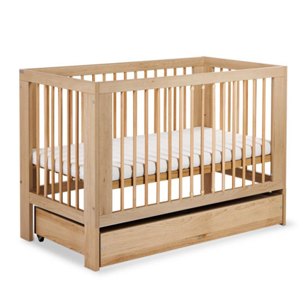 Avis Lit bébé à barreaux avec tiroir Olivia Mon Mobilier Design 1