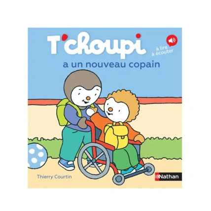 Avis Livre T'choupi a un nouveau copain NATHAN 1