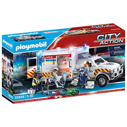 Avis Playmobil City Life - Ambulance avec secouristes et blessé PLAYMOBIL 1