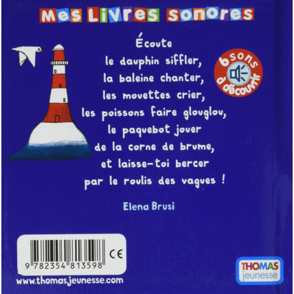 Avis Livre sonore Mes bruits de la mer THOMAS JEUNESSE 2