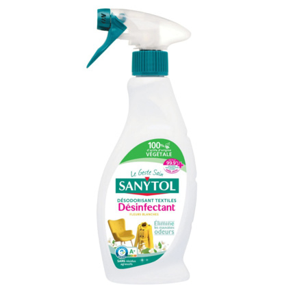 Avis Désodorisant désinfectant spécial textiles SANYTOL 1