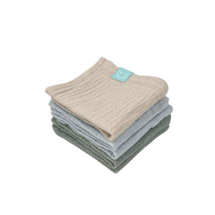Avis Set de 5 carrés de coton Najell 2