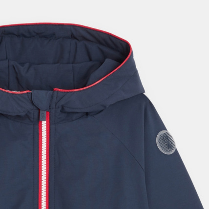 Avis Blouson doublé à capuche bleu garçon OKAIDI 4