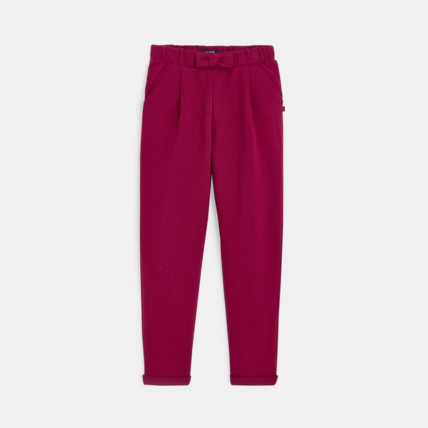 Avis Pantalon carrot pailleté violet fille OKAIDI 1