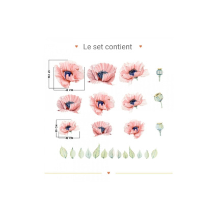 Avis Stickers coquelicots + Mon Lit Cabane 4