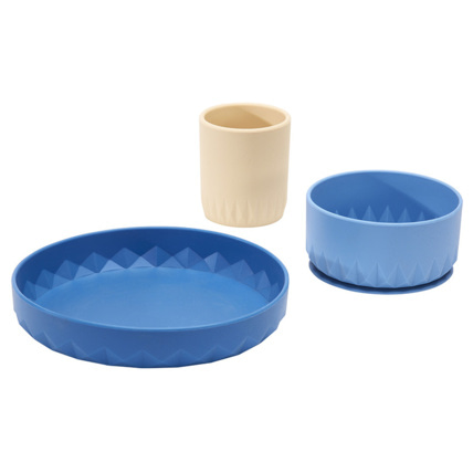 Avis Set repas en silicone Origami - 3 pièces Prémaman 3