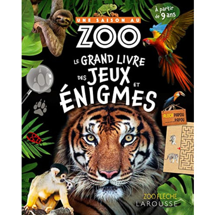 Avis UNE SAISON AU ZOO - Le Grand Livre des jeux et énigmes LAROUSSE 1