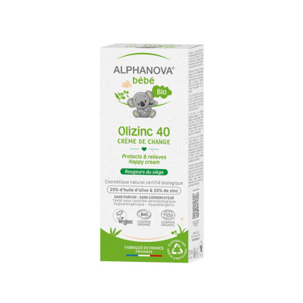 Avis Crème de Change Bio Olizinc 40 ALPHANOVA 1