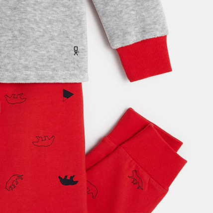 Avis Pyjama velours à motif gris garçon OKAIDI 4