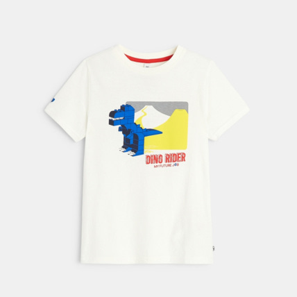 Avis T-shirt col rond motif Lego® blanc garçon OKAIDI 1