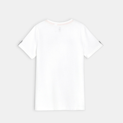 Avis T-shirt à message blanc garçon OKAIDI 2