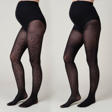 Avis Lot de 2 paires de collants fins unis 30 deniers Prémaman 1