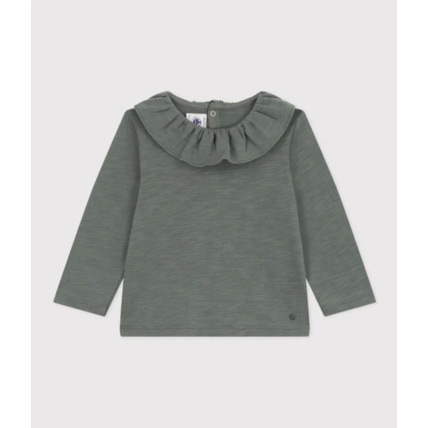 Avis Blouse manches longues Vert Thuya Petit Bateau 1