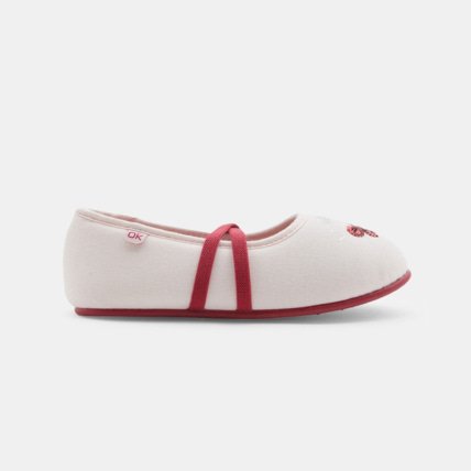 Avis Chaussons ballerines papillon rosess fille OKAIDI 1