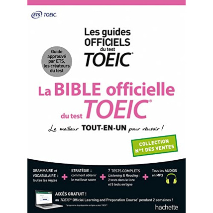 Avis La Bible officielle du TOEIC® (conforme au nouveau test TOEIC) Hachette Éducation 1