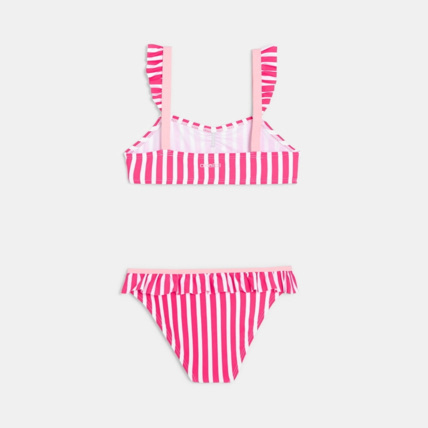 Avis Maillot de bain 2 pièces rose fille OKAIDI 3