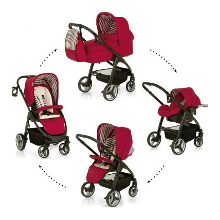 Poussette hot sale hauck rouge