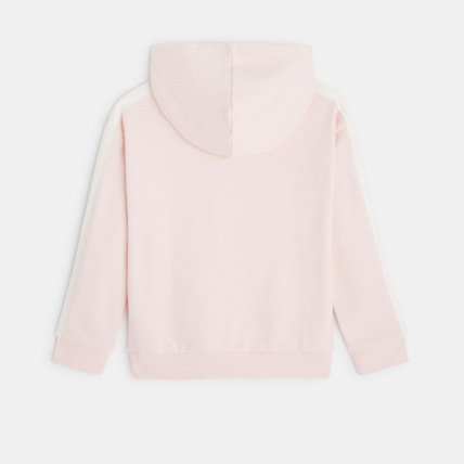 Avis Sweat molleton à capuche rose fille OKAIDI 4