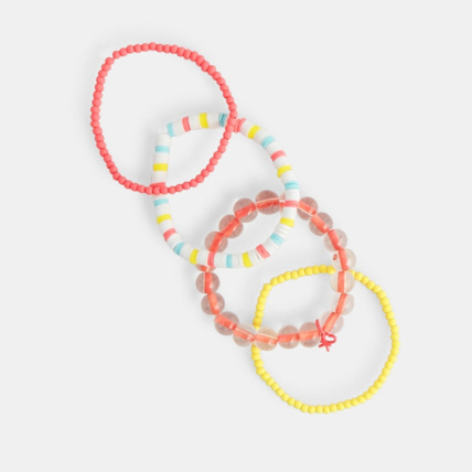 Avis Bracelets de perles (lot de 4) rose fille OKAIDI 1