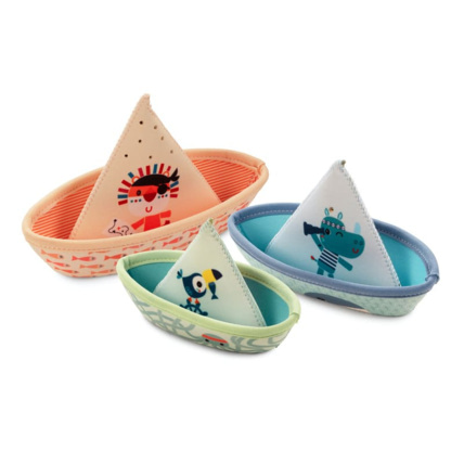 Avis Jouets de bain 3 petits bateaux Jungle Lilliputiens 1