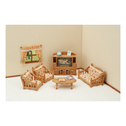 Avis Figurine maison de campagne salon salle à manger SYLVANIAN FAMILY 1