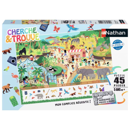 Avis Puzzle Au zoo (Cherche et trouve) - de 5 ans RAVENSBURGER 1