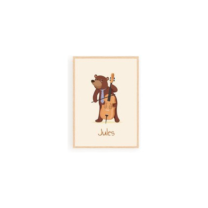 Avis Affiches personnalisées - Animaux Musiciens LES PETITS CITRONS 1