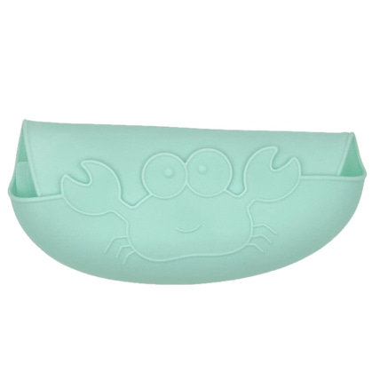 Avis Set assiette couverts bavoir en silicone pour bébé TASTY PLASTIMYR 5